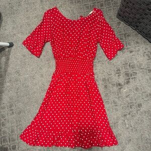 Red Polka Dot Dress